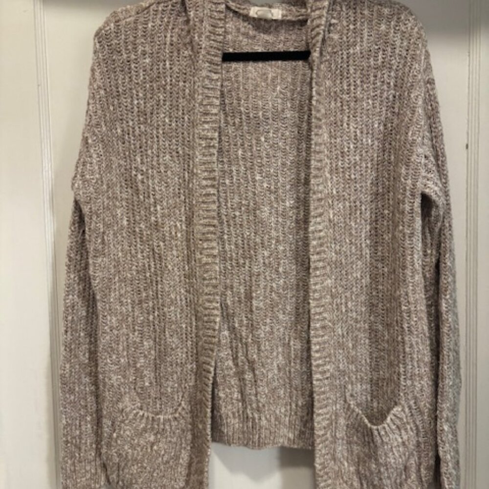 Garage Cable Knit Sweater Hooded